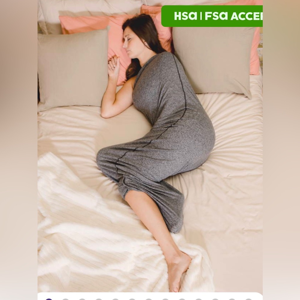 Hug Sleep Sleep Pod Move Sleeping Sack for Adults Graphite , size M
